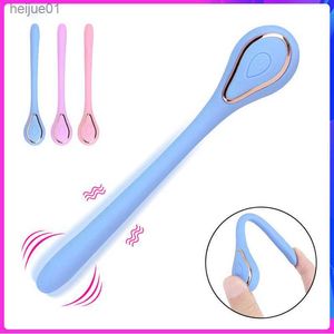 Vibradores magros de 10 velocidades para mulheres vibrador clitóris estimulador vaginal plug masturbador feminino brinquedos anais mini vibrador brinquedos fidget l230518