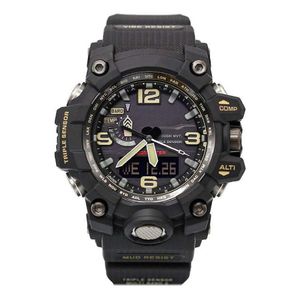 Спортивное досуговое бренд мужской кварц QWG-1000 LED MAN Digital Double Display Wome Watch Full Function High Caffice2844