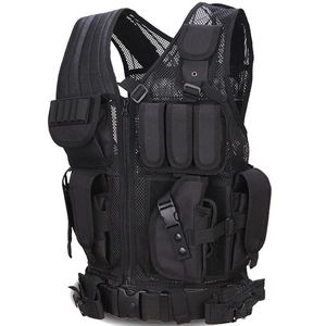2017 Outdoor Sport Combat Tactical Vest Sports Wear Hunting Vest Army Swat Molle Vest237T