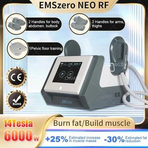 2024 Hot EMSzero Muskelstimulator HI-EMT EMS Hohe Intensität 14 Tesla 6000W Sculpt Elektromagnetische Abnehmen Fitness Ausrüstung CE