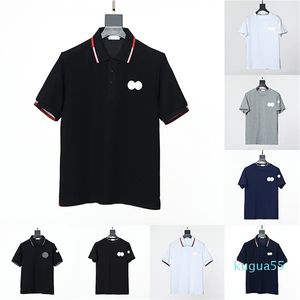 2023-Designers Polo Shirts Mens plus men shirt France Tide Tee di alta qualità Luxurys Designer 11Colors