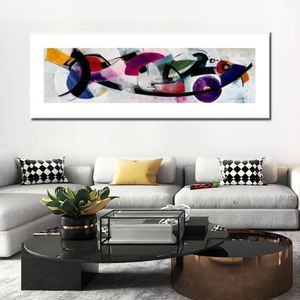 Arte em tela abstrata em primeiro lugar pintura a óleo artesanal decoração moderna apartamento estúdio