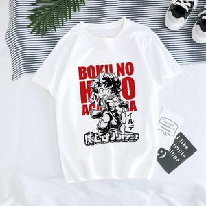 Magliette da uomo 2023 Anime Boku No Hero Academia Bakugou Camicia Uomo La mia maglietta Unisex Todoroki Graphic Tshirt Dabi Bnha Top Tees