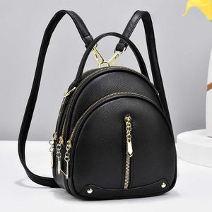 حقيبة ظهر Backpack Hot Propack Women 2022 New Fashion Women's Small Fashion Fashion One Houtgle Counter Bag Small Fashion J230517