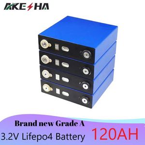 4pcs Новый 3,2 В 120AH High Energy HJ BipePo4 Аккумулятор для солнечных домашних панелей 10000 кВт солнечная энергия