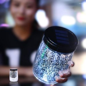 Night Lights 1X Romantic Solar Led Light Sky Full Of Stars Creative Sun Jar Bottle Magic Gifts Christmas