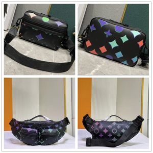 Мужчина дизайнер комета PM Messenger Bag Bag 5A Качественная открытая сумка для талии Bumbag Подличный кожаный карманные монограммы монограммы прожекторы прожектора схемы кошельки фанни