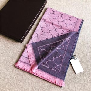 Luxury Designer Wool Scarf Brand Classic Flowers Designers Pashmina Scarfs Mens Scarves Fashion Women Scarfs Silk207s