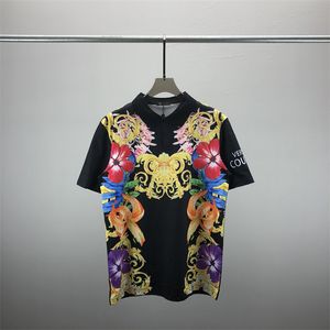 2メンズポロスTシャツファッション刺繍半袖トップターンダウンカラーティーカジュアルポロシャツM-3XL＃102