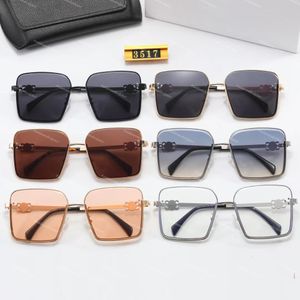 Designer-Sonnenbrillen, Designer-Sonnenbrillen, Marken-Herren-Sonnenbrillen, quadratische Designer-Brillen, Goldrahmen, Glas-Damen-Sonnenbrillen, klassische Brillen, Großhandel aus Metall