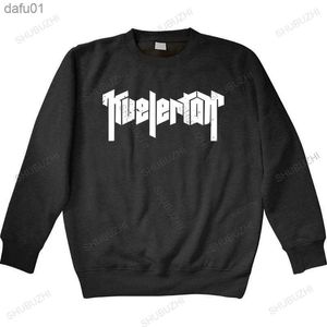 Kvelertak Gri Hoodies Heavy Metal Siyah N Roll Kanser Yarasaları S-XXL Erkek Marka Erkekler Serin Sweatshirt Sonbahar Pamuk Hoodie L230520