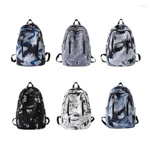 Skolväskor Casual ryggsäck Bookbag Harajuku Daypack Travel Laptop Bag för tonåring