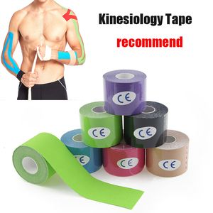 Elbow Knee Pads Kinesiology Tape Athletic Sport Recovery Strapping Gym Fitness Tennis Muscle Pain Relief Running Protecto 230613