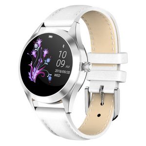 Yezhou3c2 KW10C Android Smart Watch Armband Round Screen Female Multi-Sports Monitoring Påminnelse Bluetooth Wristband för iOS