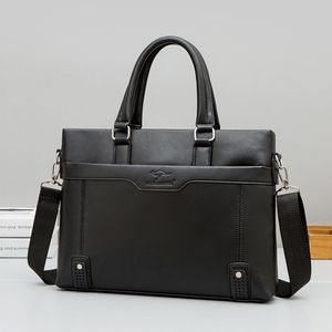 Pu Men's Bag 2023 Nowy dokument biznesowy MĘŻCZYZNIK Single Remer Crossbody Bag torebka podróżna