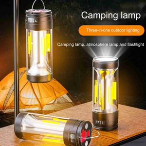 Camping Lantern Portable Camping Lantern Lighting Outdoor Camping Light Ficklight Torch With Emergency Tent Light Work Lamp R230612