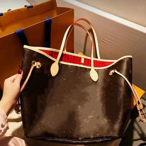 2023 new classic all-in-one leather underarm shopping bag female handbag single shoulder Tote bag