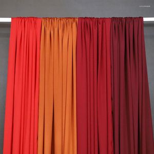 Party Decoration Backdrop Solid Color Wedding Arch Draping Chiffon Drapery For Tulle Hanging Decor Supplies