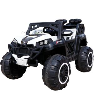 Children's Large Electric Cars Outdoor Toys Off-road Vehicle with Swing Early Education Electric Gaming Car for Kids Ride On