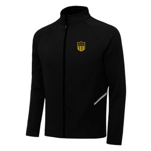 Club Atletico Penarol Penarol Herren Freizeit Sportmantel Herbst Warmer Mantel Outdoor Jogging Sportshirt Freizeit Sportjacke