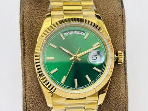 With original box High-Quality luxury Watch 41mm President Datejust Sapphire Glass Asia 2813 Movement Mechanical Automatic Green Dail Mens Watches Gift