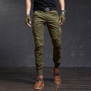 Men's Pants Fashion High Quality Slim Military Camouflage Casual Tactical Cargo Pants Streetwear Harajuku Joggers Men Clothing Trousers 230612