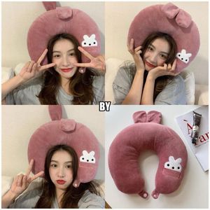 Pillow Cute Cartoon U-shaped Health Care Neck Airplane Car Travel Sleeping Office Dormitory Cervical F8130