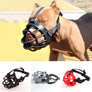 Comfy Soft Silicone Pet Dog Muge Breattable Basket Muzzles For Small Medium Large Dogs Stop Biting Bating Tugga Pet Supplie