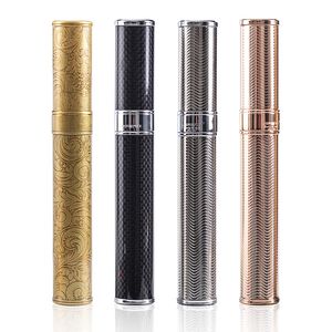 Copper Travel Cigar Humidor Tube Single Cigar Case Holder Mini Portable Tubes For Cigars Accessories With Gift Box 26mm