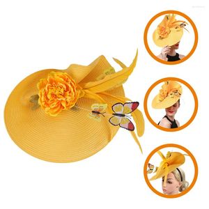 Bandanas Butterfly Fascinator Headband Womens Fascinators Bridal Headdress Tea Party Hat