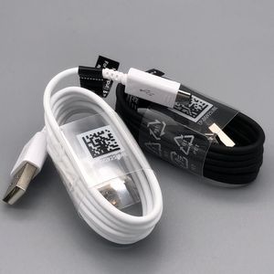 100% OEM -kvalitet 1,2 M -kabel för S7 S6 Obs 4 Fast laddning USB Micro Data Sync Cable, DHL Frakt