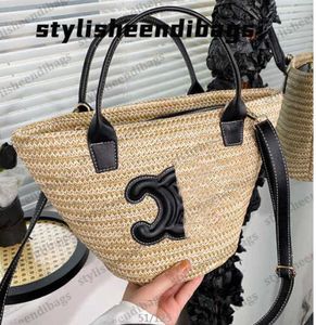 Дизайнерская сумка женская мода сплетенная овощная корзина Сумка арка De Triomphe соломенная сумка сумочка сумки для плеча сумки для мессенджер