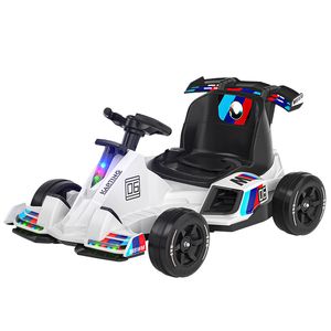 Çocuk Elektrikli Araba Go-Kart Yolculuğu Drift Araba Bebek Şarj Açık Oyuncaklar Araba Oyunu Scooter Elektrikli Araba Çocuklar için Ride