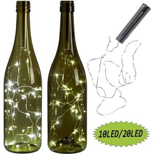 Strängar F5 LED Cork Shaped Bottle Lights Wine Starry String Light Festival Wedding Christmas Party Home Decor Fairy Night