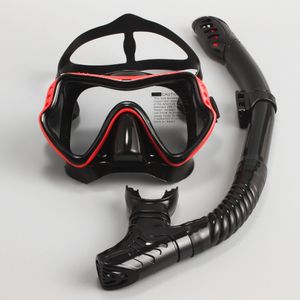 Dykmasker jsjm professionell snorkel dykmask snorklar glasögon glas dykning glasögon simning rör set snorkel mask vuxen unisex 230612