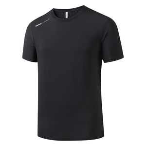 2023 nova camisa de esportes de gelo t camisa de manga curta t-shirts moda masculina verão seda fina roupas secas rápidas soltas plus size