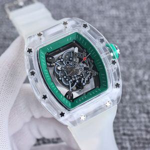 2023 New automatic watch Men's watch Luxury iv full function mechanical movement watch silicone strap gift