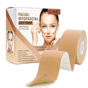 Twarz Massager Roll z taśmy windowej ustalonymi dla mięśniowych bólu kolanowego ulży w Up Beauty Wrinkle Testy Zestaw Firstaid Zestaw zmarszczony Smile 230612