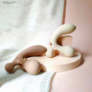 Rechargeable G Spot Vibrator Realistic Silicone Dildo Female Clitoris Vibrator Prostate Massager L230518