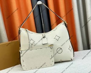 3a kvalitetsdesigner väska kvinnor crossbody purses carall mm pm hanter stora kapacitet väskor cross body zipping påse 2 set damer axel underarm handväskor m46197