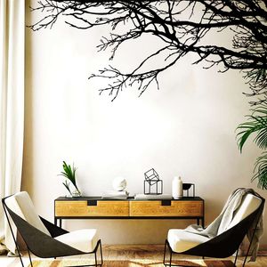 Large Tree Branch Wall Sticker Living Room Kids Room Nature Forest Tree Branch Woodland Wall Decal Bedroom Vinyl Home Decor