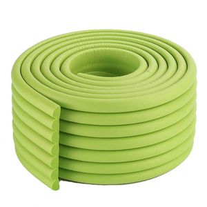 Whole- 2M Safe Rubber Table Edge Children Baby Desk Cushion Safety Cover Furniture Corner Guard Foam Strip Bumper Collision 218N