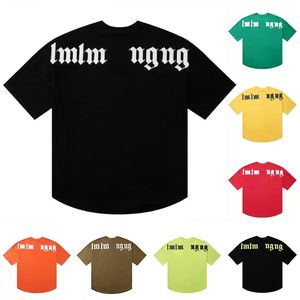 2023 T Tees Tshirt Moda Verão Masculino Feminino Estilistas T Shirts Manga Comprida Tops Luxos Letter Cotton Tshirts Vestuário Polos Manga Curta Roupas de Alta Qualidade