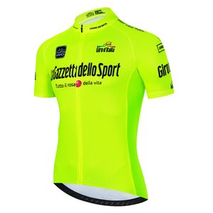 Cykeltröjor toppar Tour de Italy Ditalia Summer Jersey Shirt Racing Sport Bicycle Ropa Ciclismo Pro Team MTB Bike JerseyCycling Wear 230613