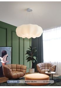 Moderne weiße LED-Deckenleuchte für Schlafzimmer, ferngesteuert, dimmbar, runde Wolken-Deckenleuchten in der Küche, moderne Esszimmer-Lampe im Eingangsbereich