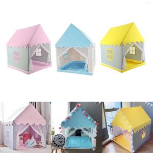 Tents And Shelters Children Play Tent For Boy Girl Baby House Child Room Decor Toys Princess Small Game Large Castle