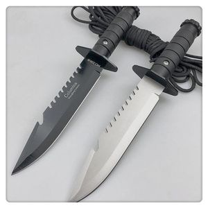 High hardness Non folding Small straight knife Tactical saber Outdoor camping Self defense multifunction Survival in the wild84865240L