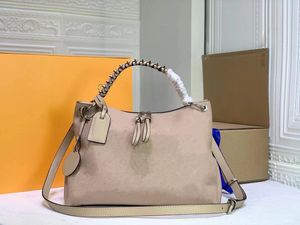 M55090ファッションデザイナーバッグカウハイドメールマンショッピングバッグLEANT WOMENS'S EMBAGED HANDBAGイブニングハンドバッグカジュアルパース織りキャンバスビーブーグトランプ卸売