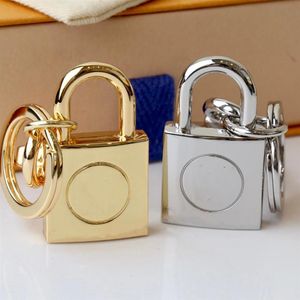 High Qualtiy Lock Desigen Breakring Marka Złota srebrna breloczek Projektanci klęski mężczyźni w torbie samochodowej z Box8312949281U