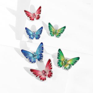 Brooches Women Butterfly Brooch Pins Insect Alloy Badge Clothes Bag Accessories Fashion Sweet Party Wedding Clothing Jewelry Gifts